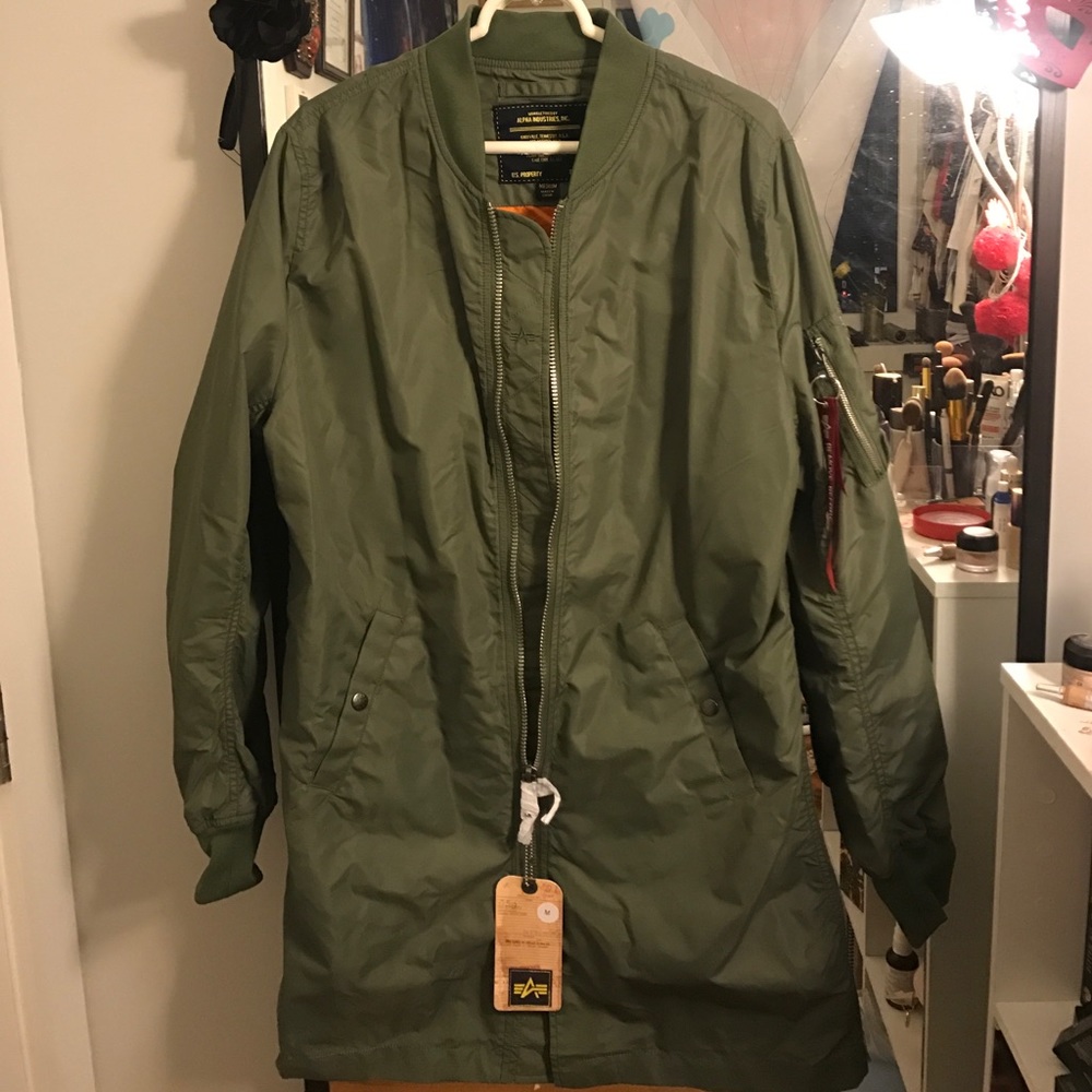 Alpha Industries L-2B Long Jacket Designer